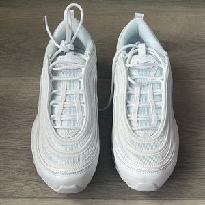 Womens Air Max 97 White-Pure Platinum